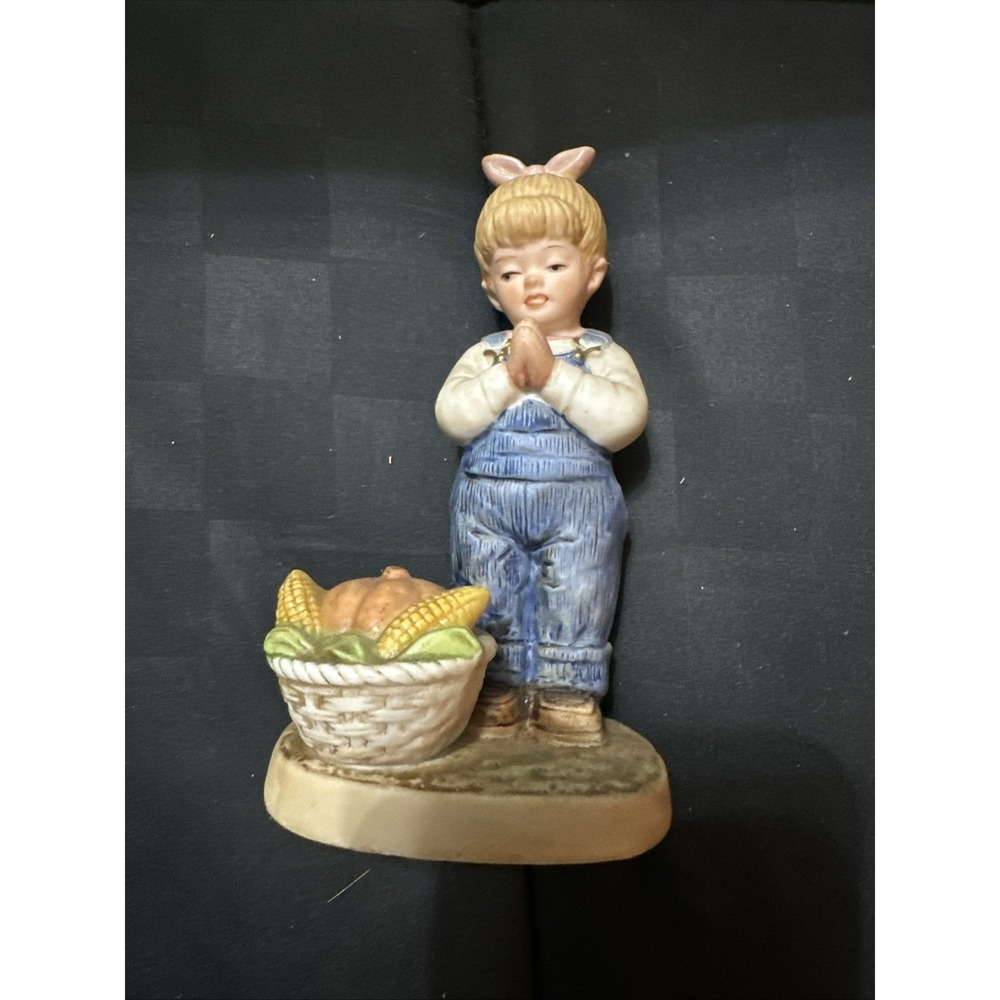 Denim days figurine - Harvest Helper - 1985 - Unboxed